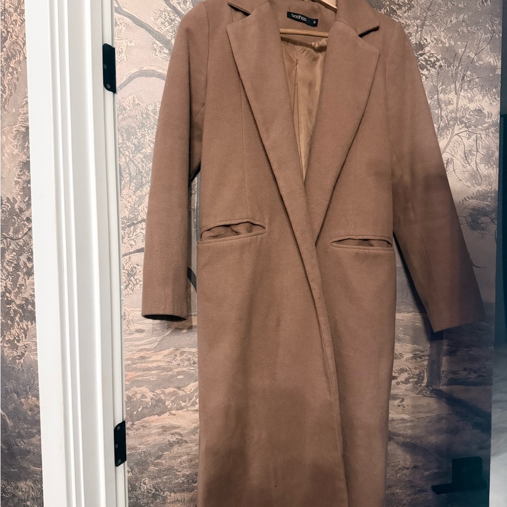 Tucker + Tate Camel Long Wool-Blend Women's Coat